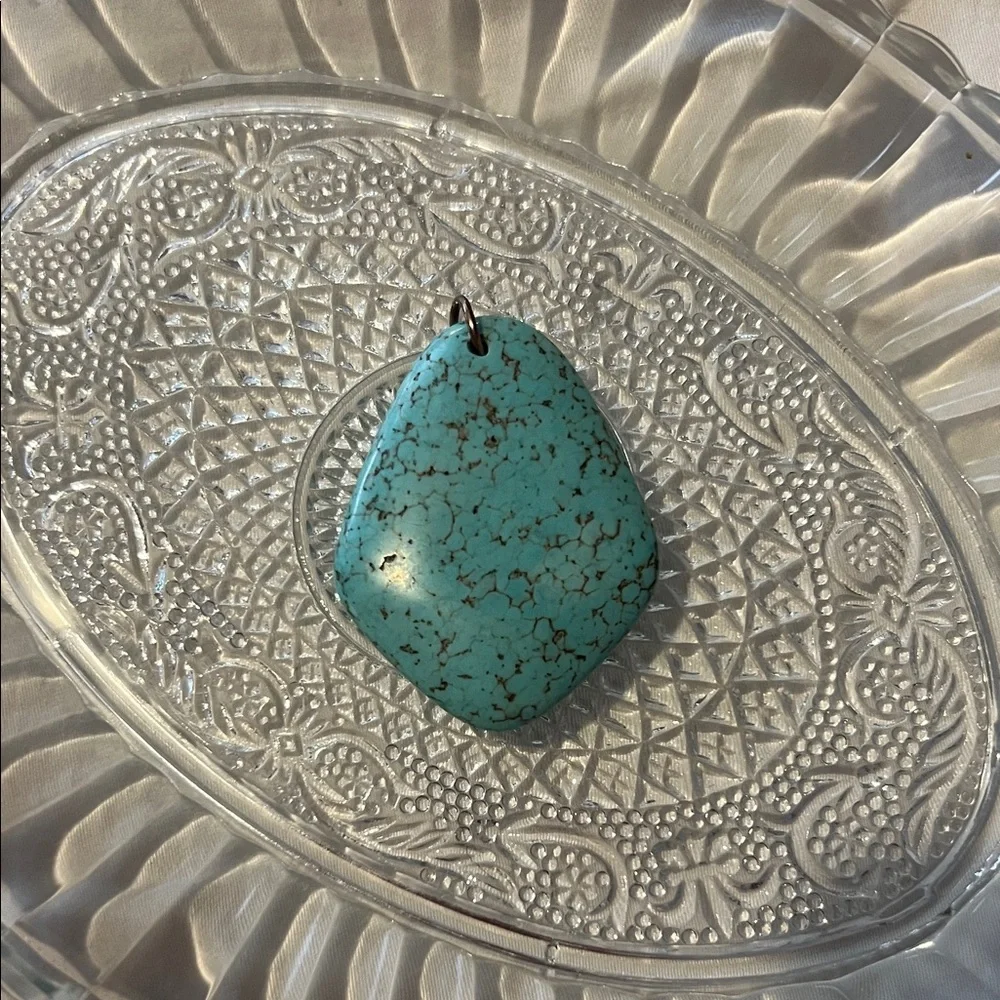Turquoise Pendant Necklace